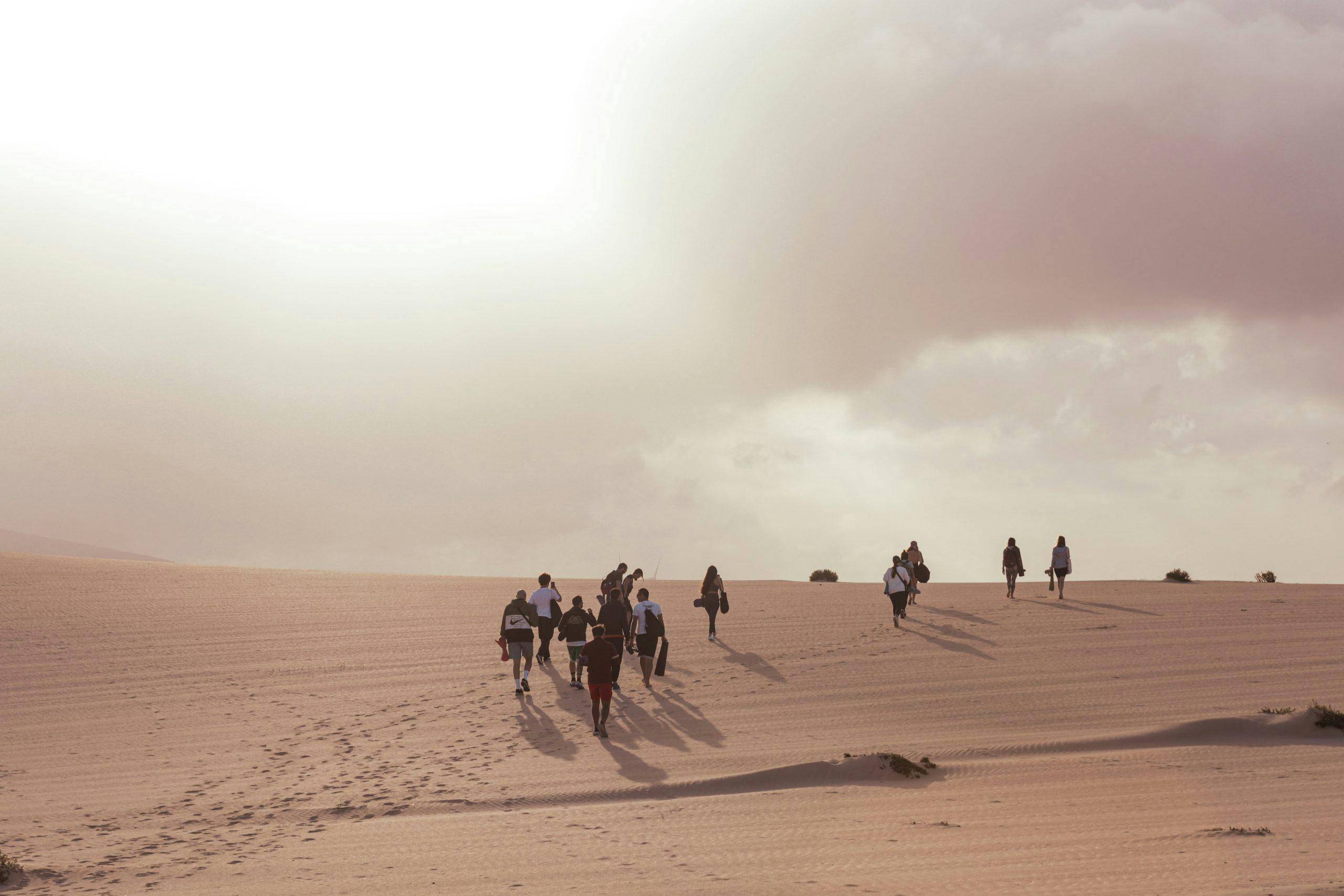 Escursione sulle dune